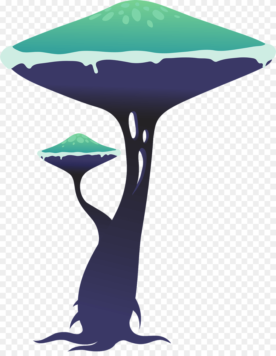 Extraterrestrial Tree Clipart, Animal, Sea Life, Outdoors, Water Free Png Download