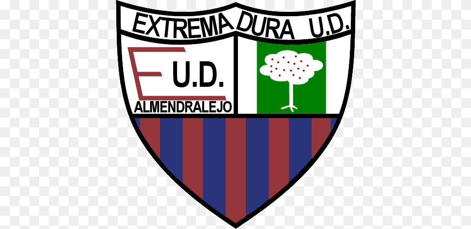 Extremadura Ud Logo Transparent Sticker Extremadura Ud Logo, Armor, Badge, Symbol, Shield Png Image