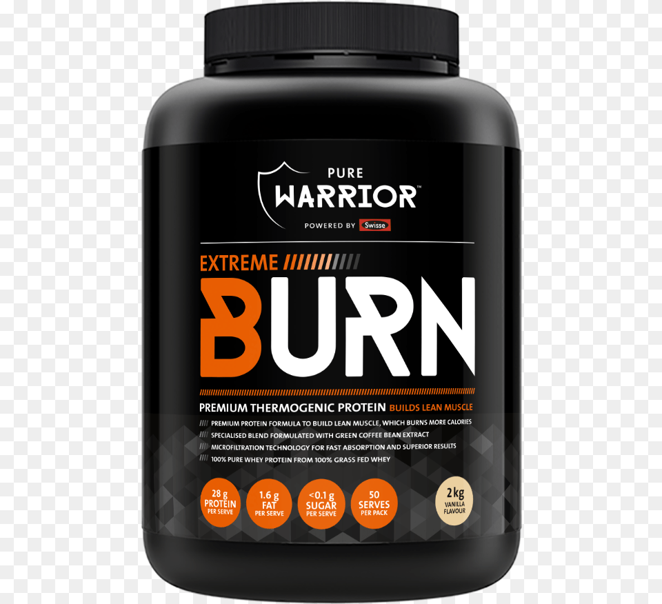 Extreme Burn Vanilla Pure Warrior Extreme Burn Review, Bottle, Shaker Free Png