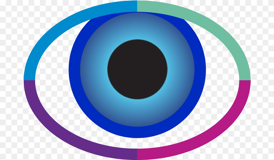 Eye 32 Thincolorbluiris Circle, Sphere, Disk Png Image