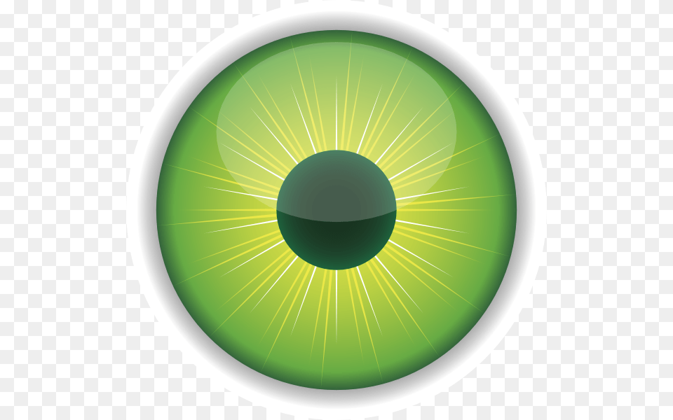 Eye, Green, Sphere, Disk, Food Png Image