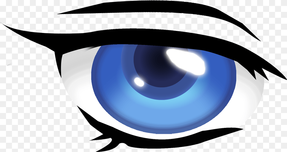 Eye Anime Transparent Clipart Anime Eye, Electronics, Contact Lens, Plate Png Image