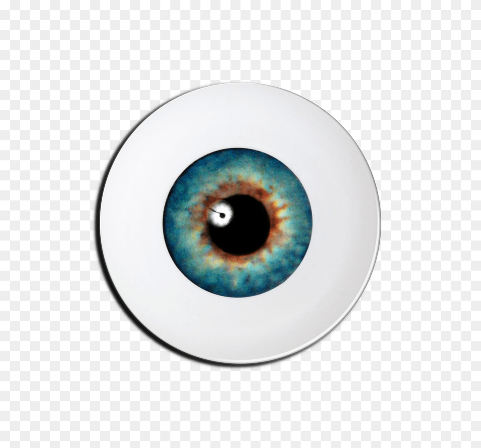 Eye Ball, Art, Porcelain, Pottery, Plate Png Image