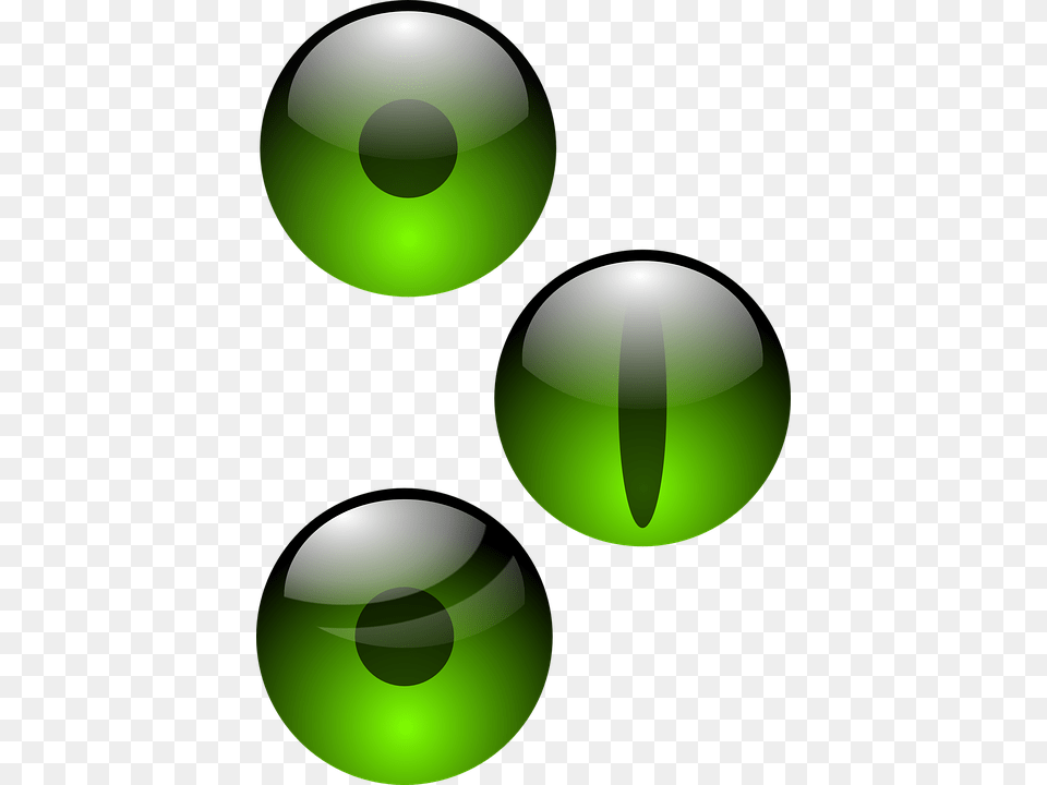 Eye Clipart, Green, Sphere Png Image
