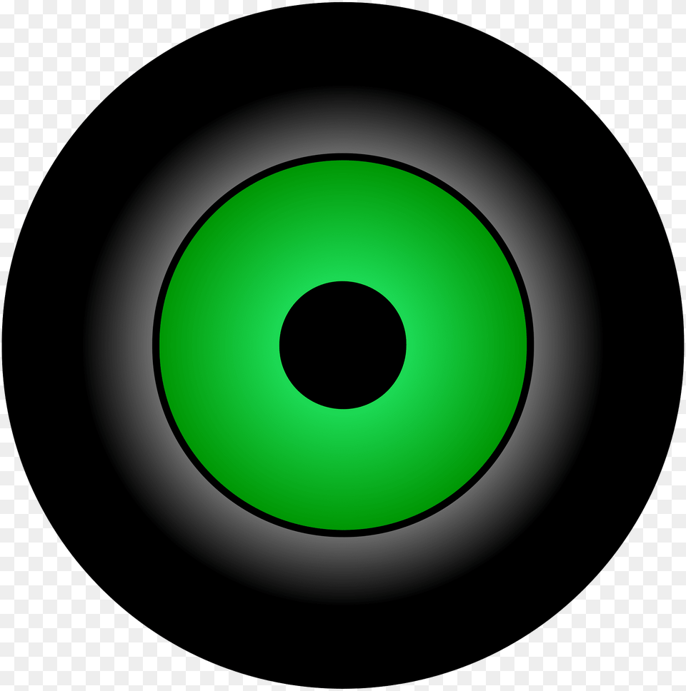 Eye Clipart, Green, Disk, Sphere, Electronics Png Image