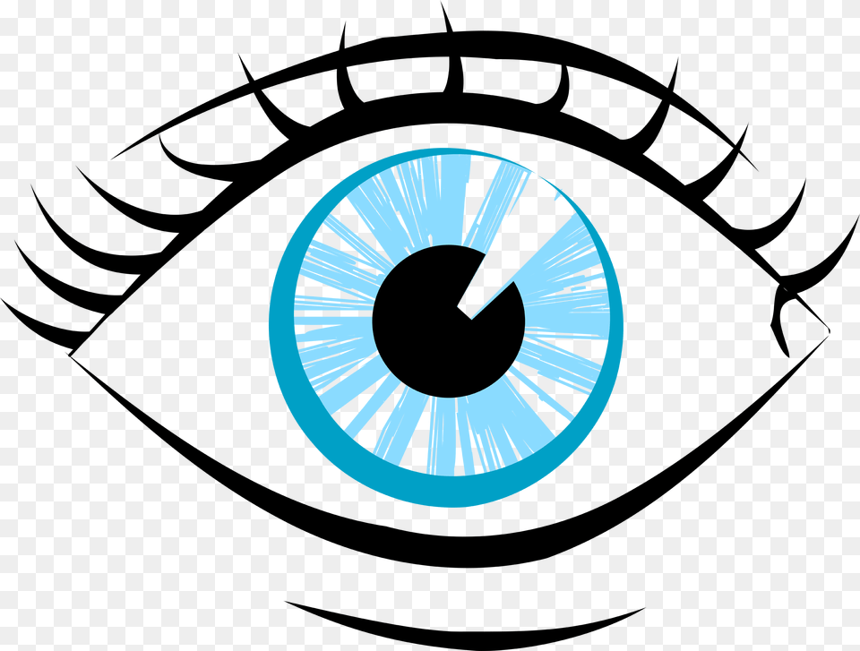 Eye Clipart Feminine Eye Clipart, Analog Clock, Clock Png Image