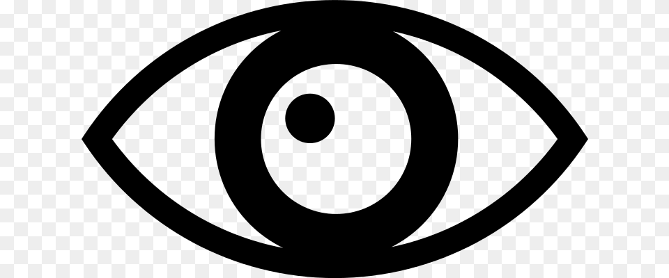 Eye Clipart Transparent Eye Icon, Gray Free Png Download