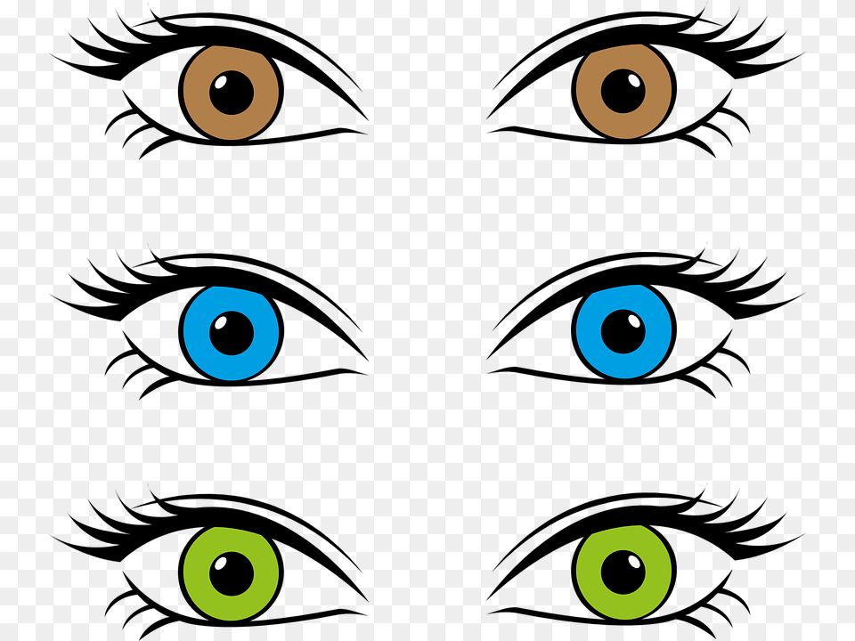 Eye Color Clipart, Text Png