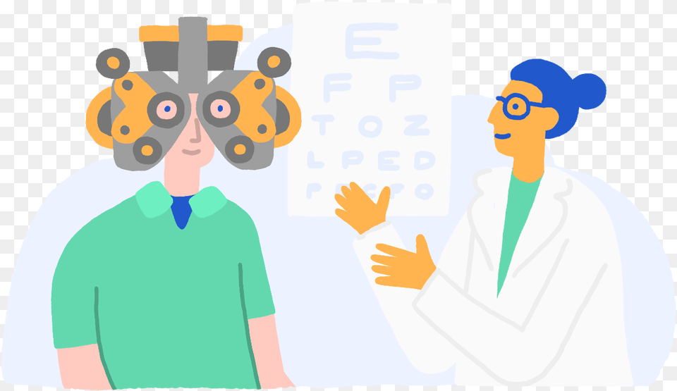 Eye Doctor Near Me Optometrist Cartoon, Architecture, Building, Clothing, Coat Free Transparent Png