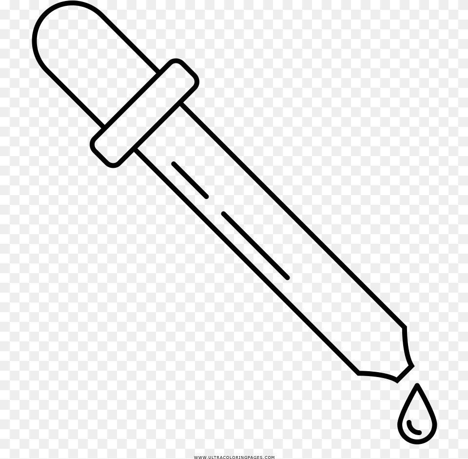 Eye Dropper Coloring, Gray Free Transparent Png