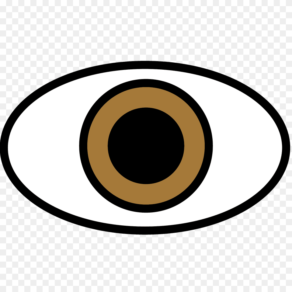 Eye Emoji Clipart, Oval, Disk Free Transparent Png