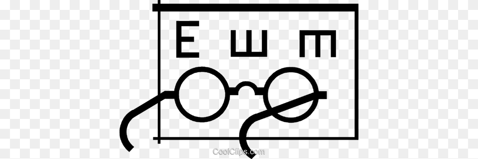 Eye Exam Royalty Vector Clip Art Illustration, Accessories, Glasses, Goggles Free Png