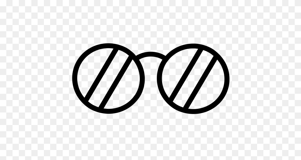 Eye Eyeglasses Glasses Icon And Vector For Download, Gray Png