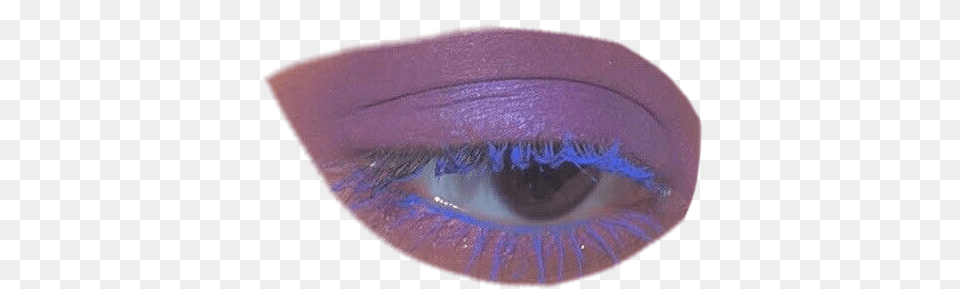 Eye Eyes Purple Aesthetic Makeup Freetoedit Eye Shadow, Cosmetics, Mascara Free Transparent Png