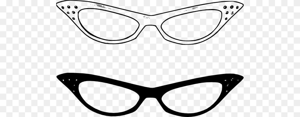 Eye Glasses Cliparts, Gray Png Image