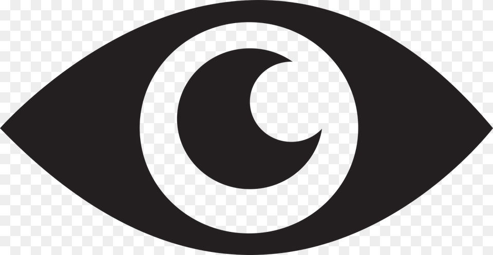 Eye Icon Symbol Look Vision See Pictogram Pictogramme Oeil, Spiral, Disk Free Png