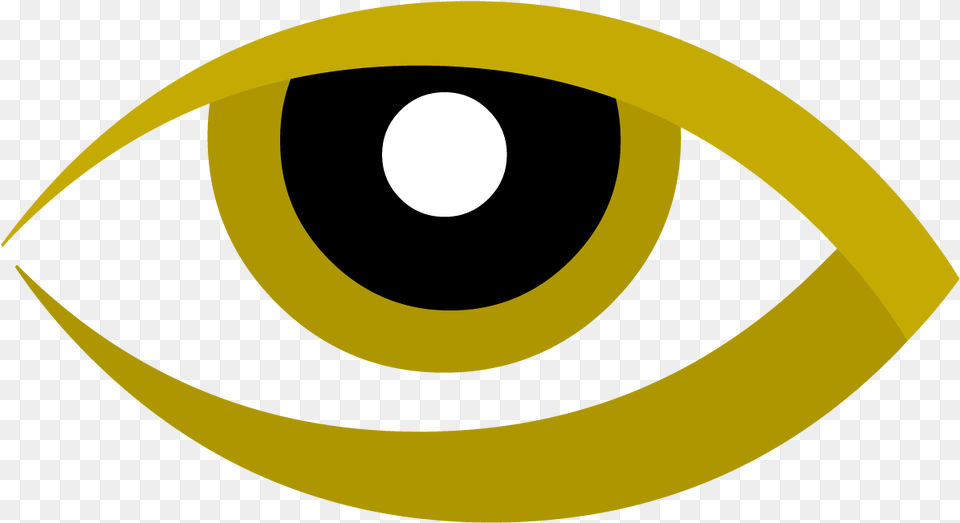 Eye Logo In Gold Transparent Transparent Gold Eye, Animal, Fish, Sea Life, Shark Png