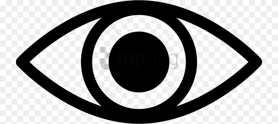 Eye Minimalist With Transparent Eye Icon Instagram Png Image