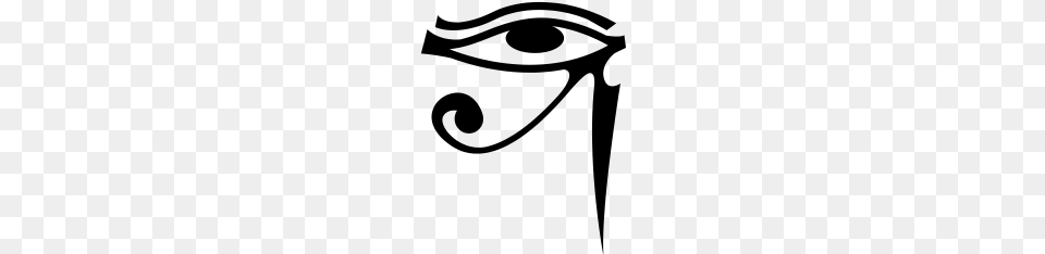 Eye Of Horus, Gray Png Image