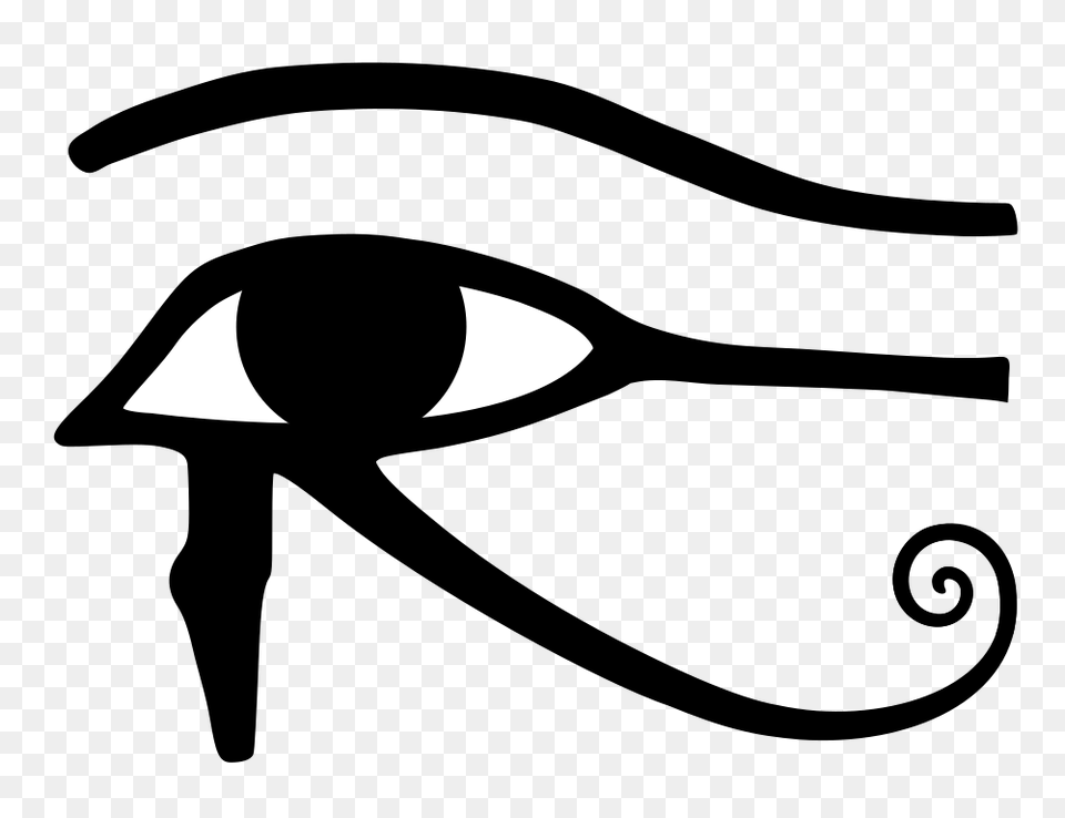 Eye Of Horus Bw, Astronomy, Moon, Nature, Night Png Image