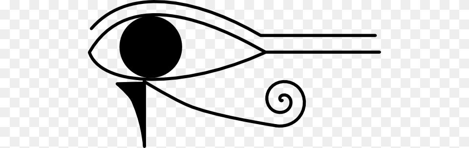 Eye Of Horus Clip Art, Cutlery, Stencil, Appliance, Blow Dryer Free Png Download
