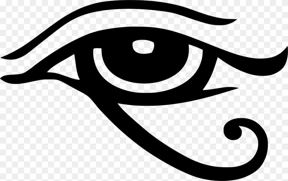 Eye Of Horus Eye Of Horus, Gray Free Png Download