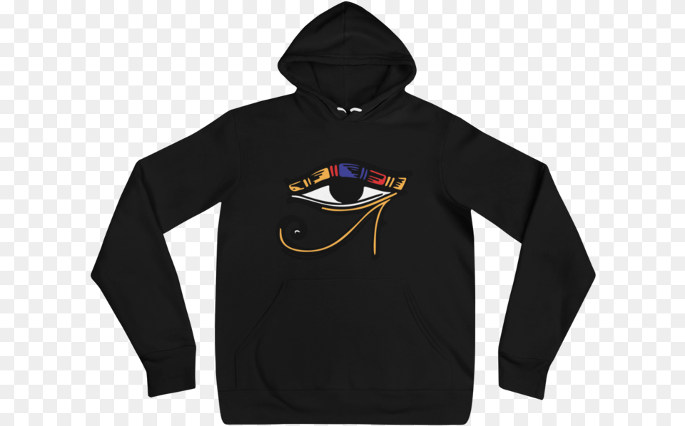 Eye Of Horus Hooded Sweatshirt Ed Sheeran Leopard Stamp Hoodie, Clothing, Hood, Knitwear, Sweater Png Image