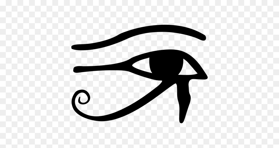 Eye Of Horus Icon, Gray Free Png