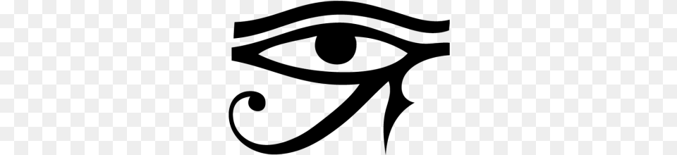 Eye Of Horus Transparent, Gray Free Png