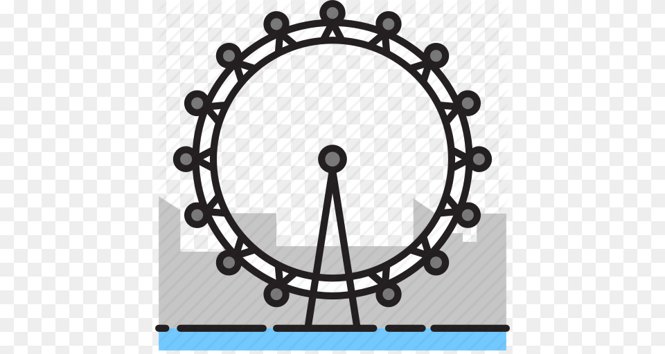 Eye Of London Ferris Wheel London Eye Icon, Machine, Spoke, Chandelier, Lamp Png