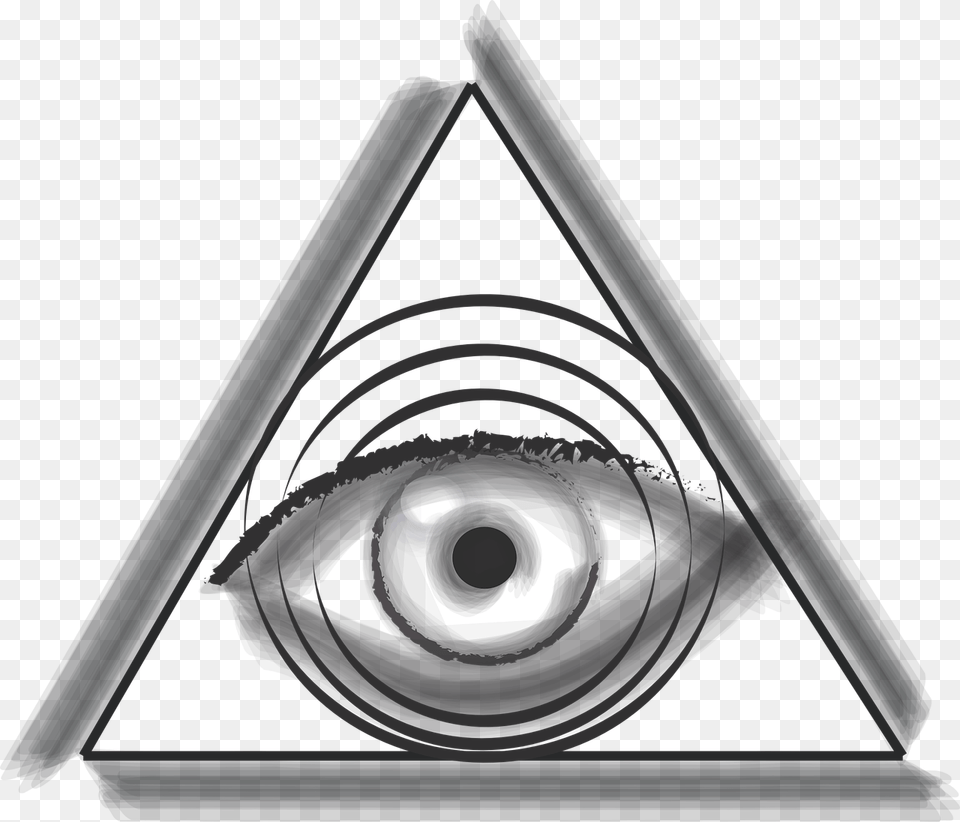 Eye Of Providence Triangulo Com Olho, Triangle Png