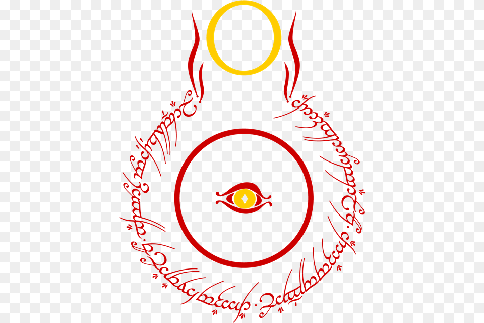 Eye Of Sauron Symbol, Person Free Transparent Png