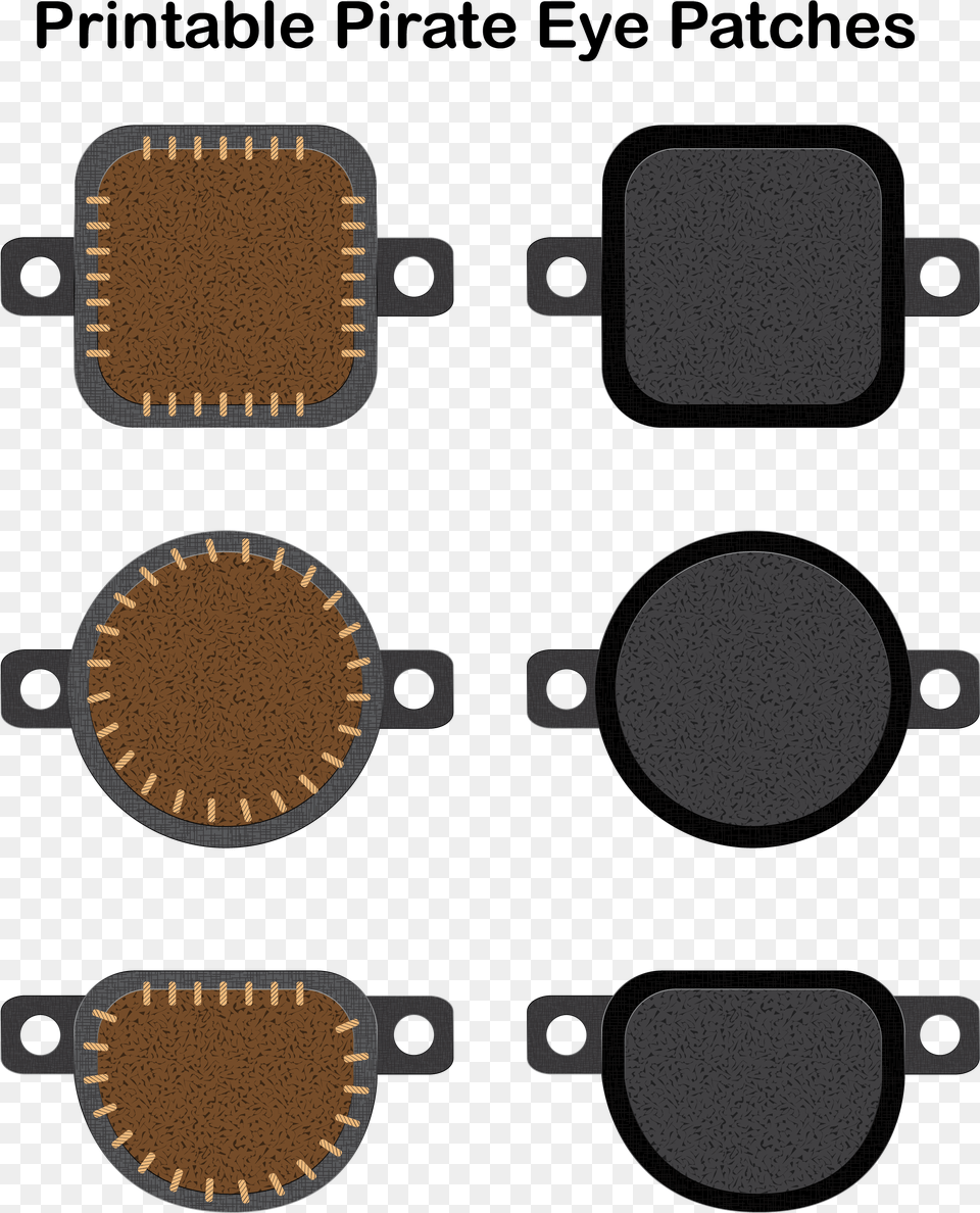 Eye Patch Printable Brown, Home Decor, Electronics, Hardware Png