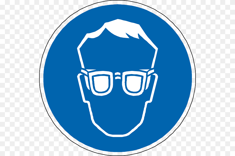 Eye Protection Glasses Man Face Blue Sign Symbol Youth Speak Forum Aiesec, Photography, Logo, Head, Person Png Image