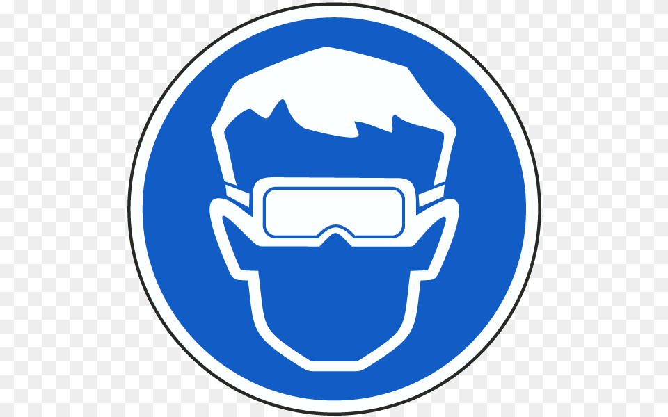 Eye Protection Symbol, Logo, Disk Png Image