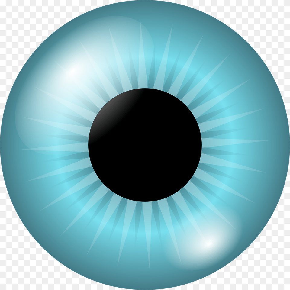 Eye Pupil Clipart, Turquoise, Food, Sweets, Disk Png Image