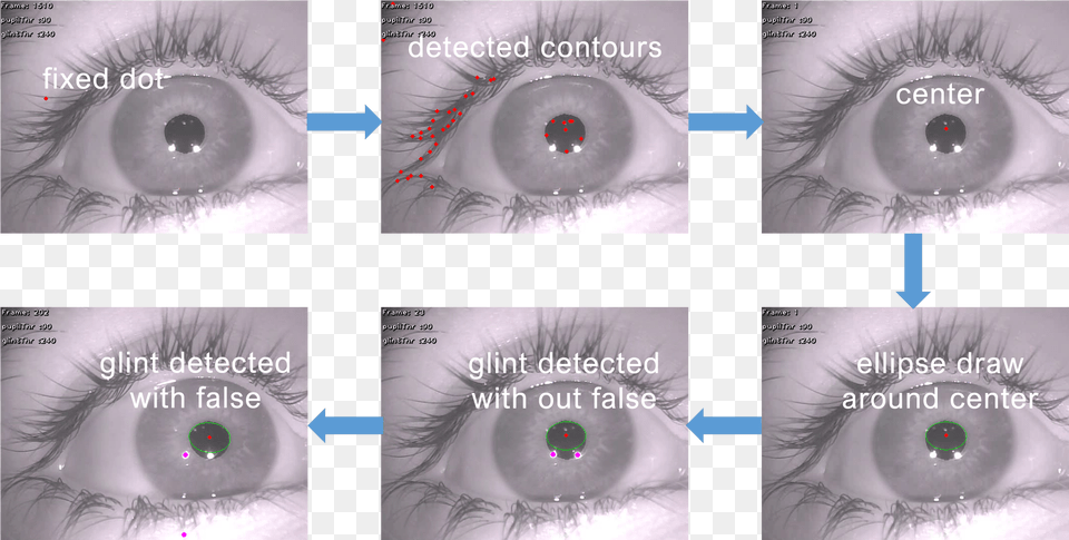 Eye Pupil Process, Contact Lens, Pattern Free Png