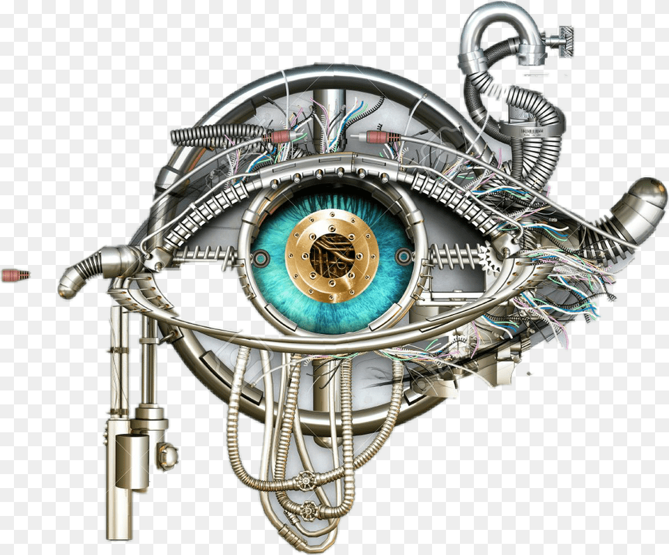 Eye Robot Irethf5 Mechanical Eye, Engine, Machine, Motor Free Png Download