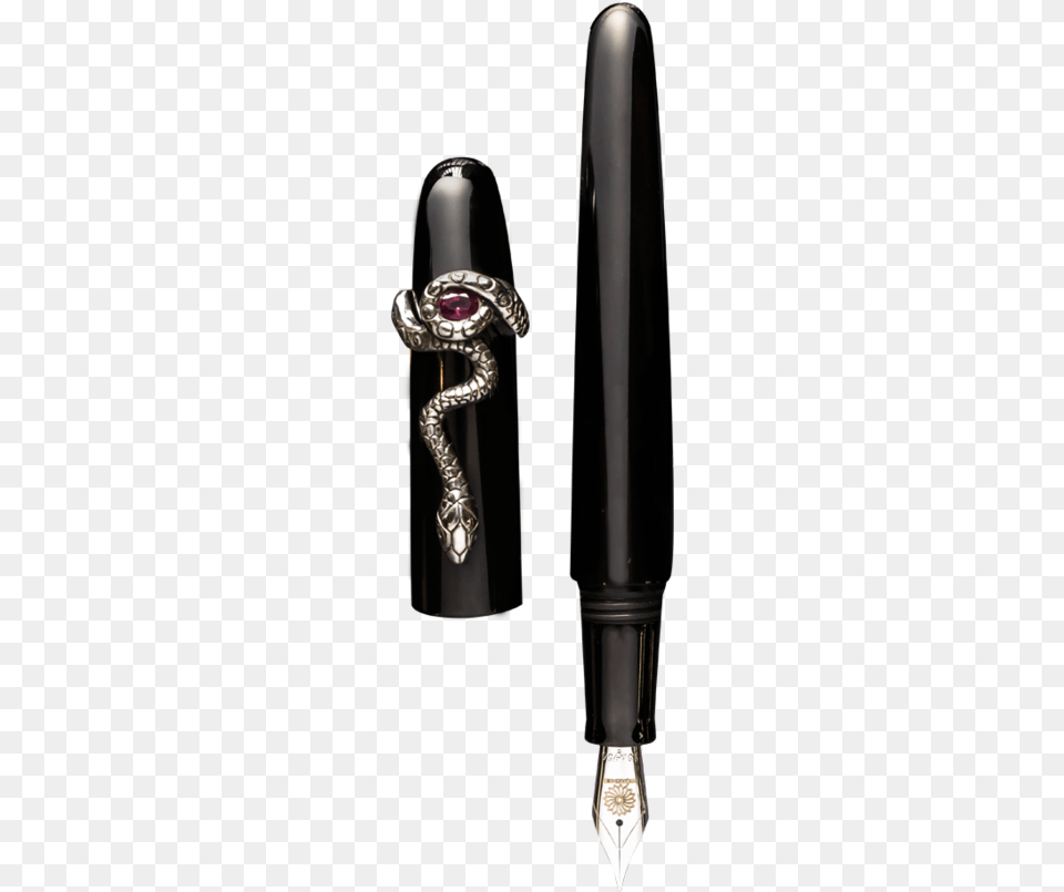 Eye Ruby Sterling Silver Snake Calligraphy, Pen, Fountain Pen Png