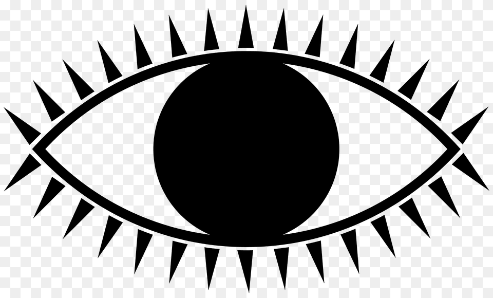 Eye Silhouette, Logo, Emblem, Symbol Free Png Download