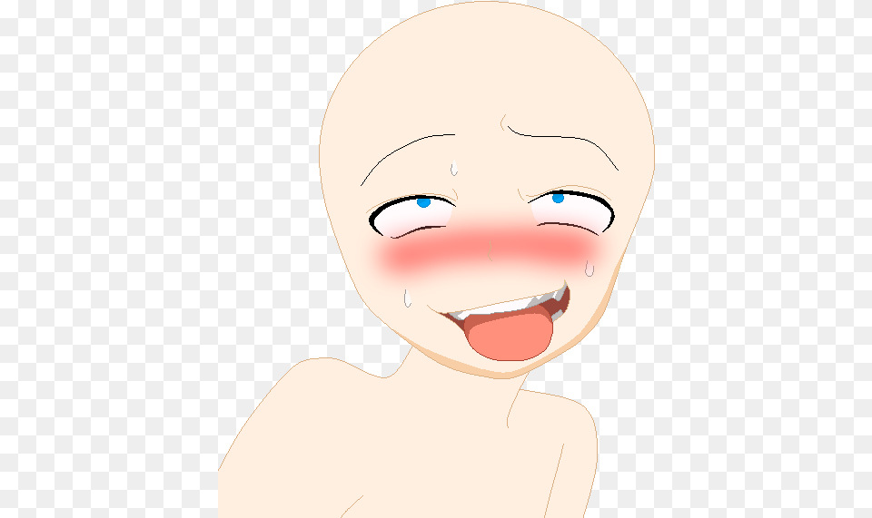 Eye Smile Face Cheek Hentai Face Base, Baby, Person, Body Part, Mouth Free Png