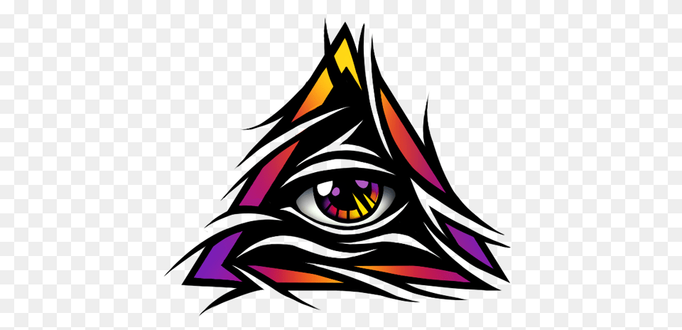 Eye Tattoos And Designs, Triangle, Art, Animal, Fish Png Image
