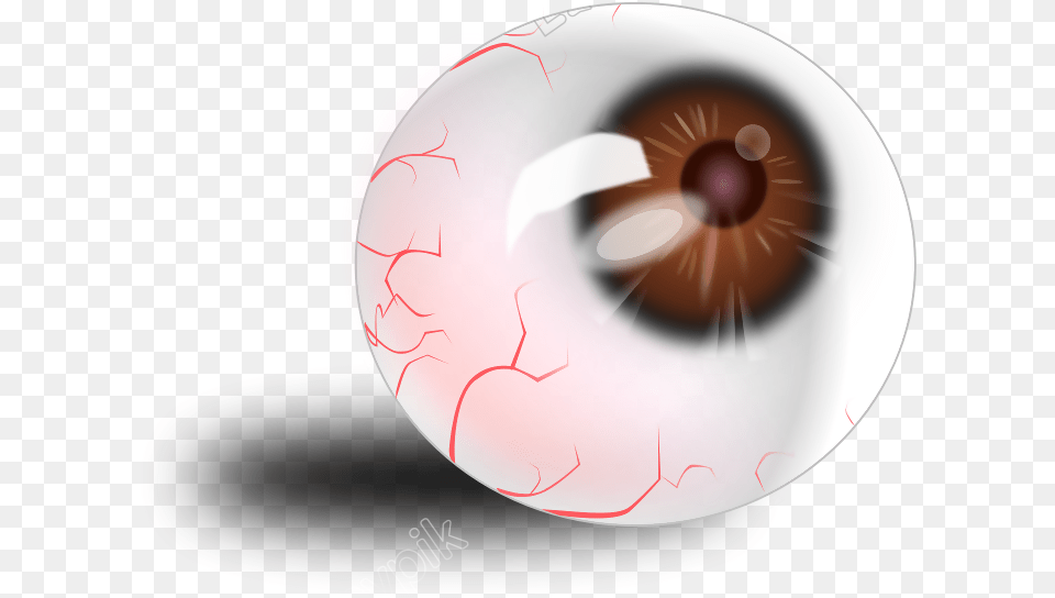 Eyeball Brown Bloodshot Images Eye Ball, Sphere, Food, Sweets, Disk Free Png Download