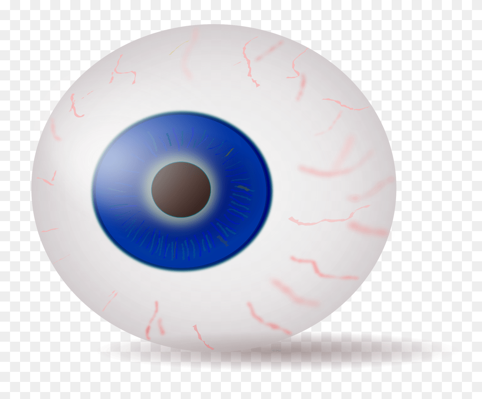 Eyeball Clipart Realistic, Sphere, Plate Png