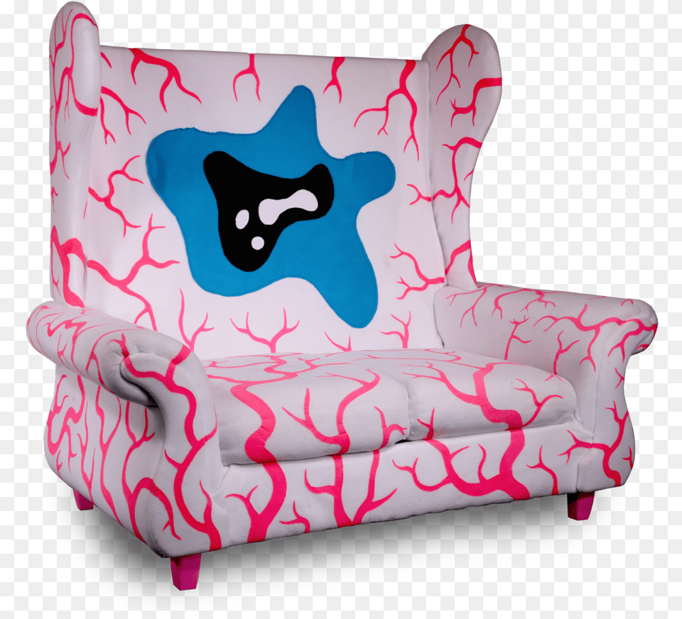 Eyeball Couch U2014 Richie Brown Sofa Bed, Furniture, Chair, Cushion, Home Decor Png Image