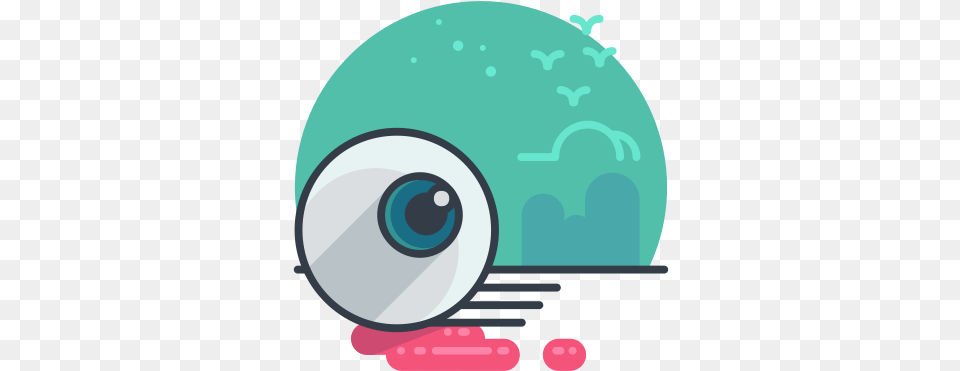 Eyeball Halloween Holiday Scary Icon, Disk, Sphere, Architecture, Building Free Png