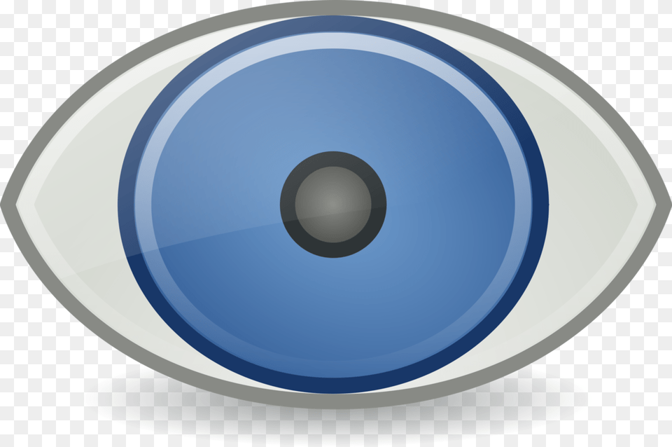 Eyeball To Use Image Clipart Icono Punto De Vista, Sphere, Electronics, Speaker, Disk Free Transparent Png