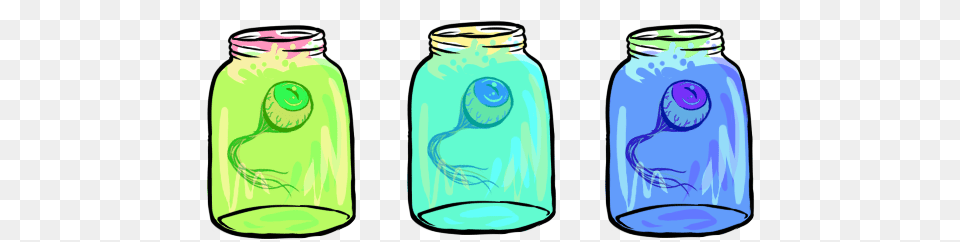 Eyebibbles Weasyl, Jar, Glass, Bottle, Shaker Free Png Download