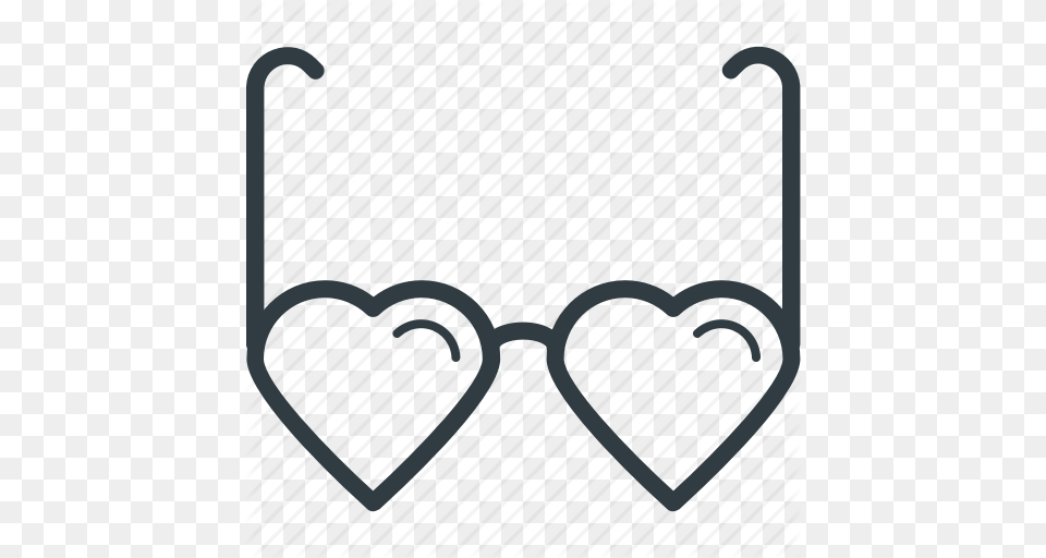 Eyeglasses Glare Glasses Heart Shaped Sunglasses Spectacles, Accessories, Formal Wear, Tie, Gate Png
