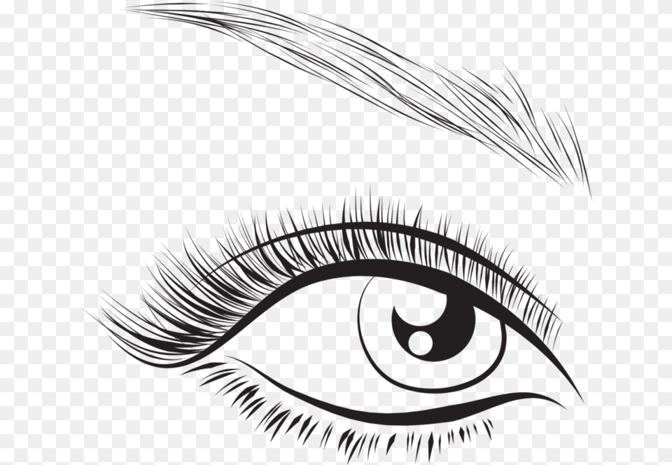 Eyelash, Art, Drawing Free Png Download